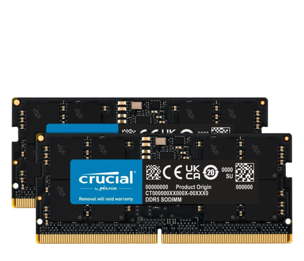 CRUCIAL 32GB (2x16GB) 5600 CL46 do notebooka - 1318518 - zdjęcie